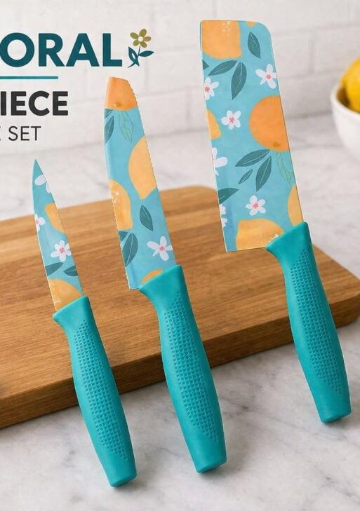 High-Carbon Stainless Steel Kitchen Knife Set