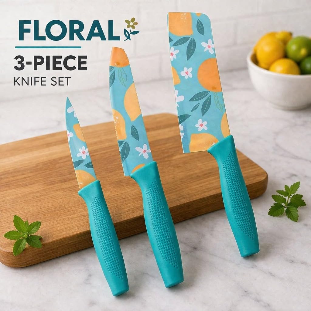 High-Carbon Stainless Steel Kitchen Knife Set