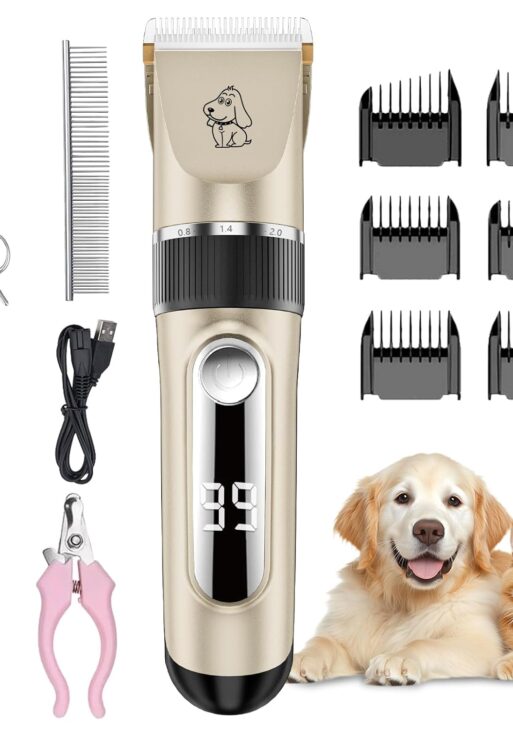 Rechargeable Cordless Pet Grooming Kit