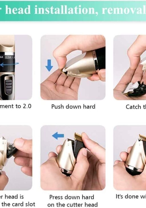 Rechargeable Cordless Pet Grooming Kit